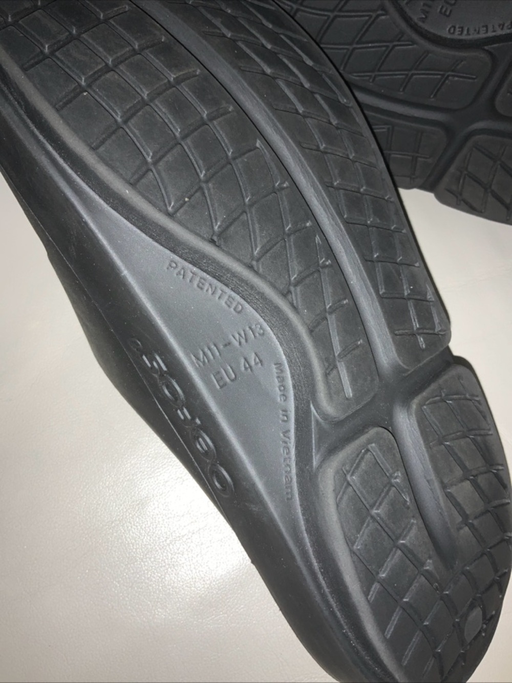 Oofos OOahh Slide Sandals Men’s 11 Women’s 13 Black Comfort Slide On Recovery. - Picture 5 of 6